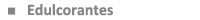 Edulcorantes