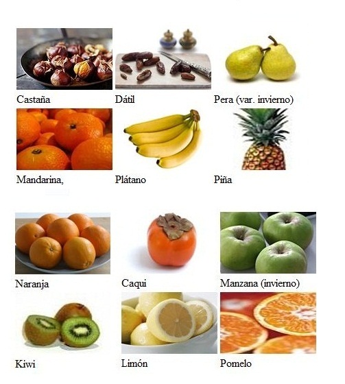 frutas