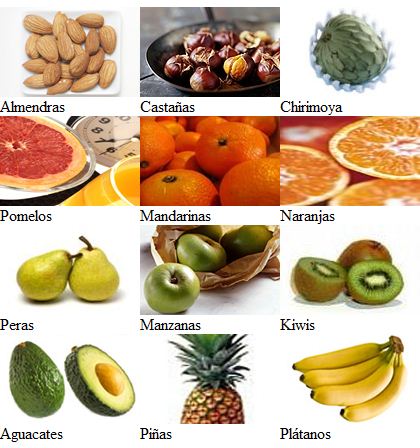 frutas