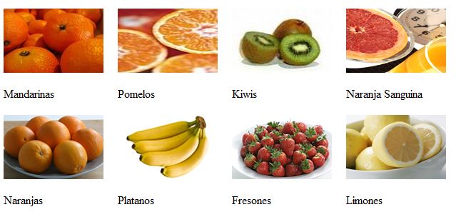 frutas